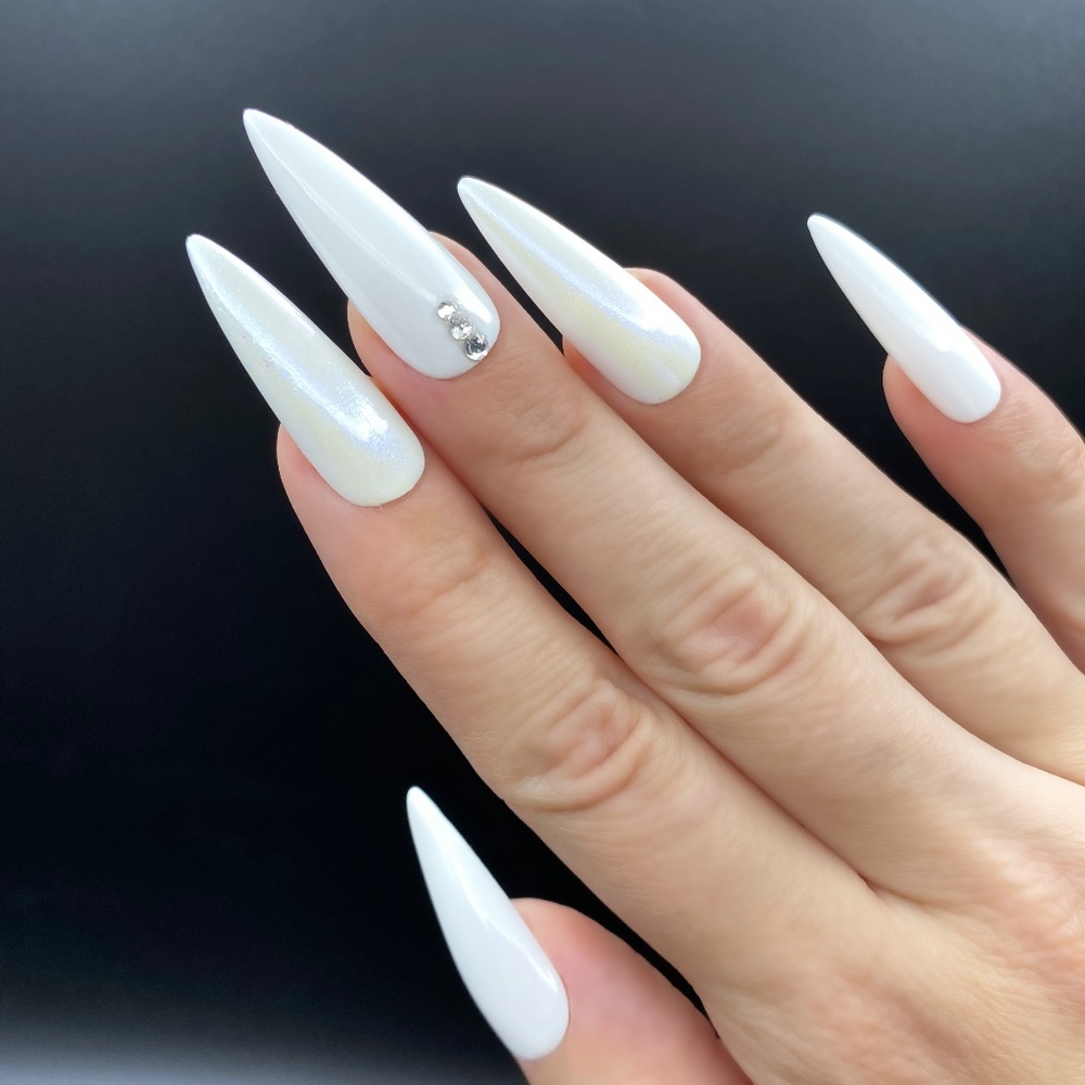 Trendy Barbie Core Unicorn Powder and Bling Press On Nails BEAUTY BY CPAT